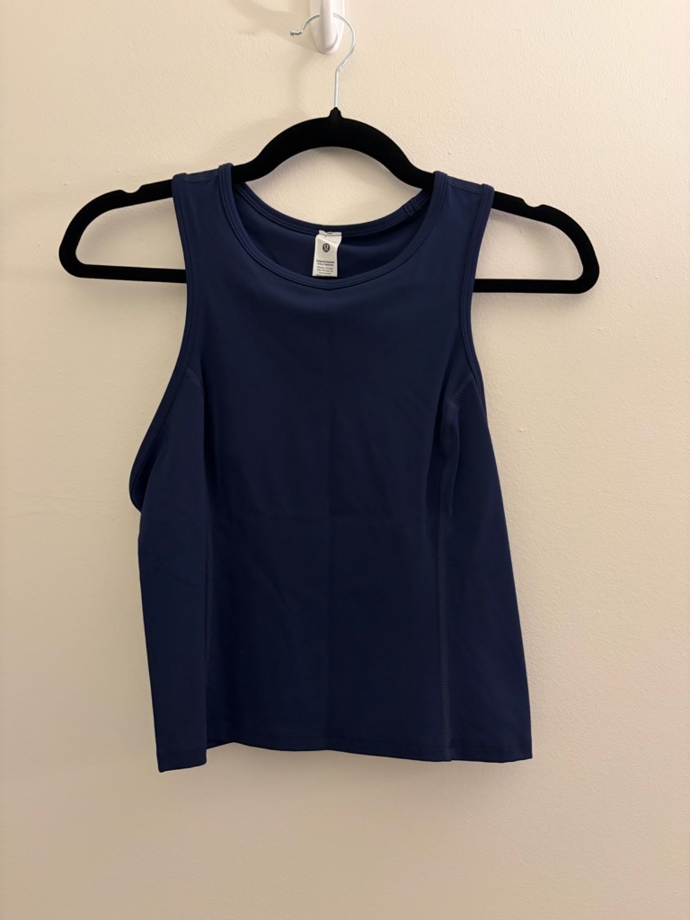 lululemon athletica Navy High-Neck Performance Tank